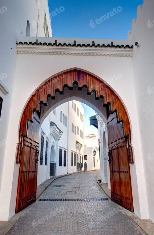 Preview: Tetouan, Morocco, Colonial Historical Center, Hdr Image