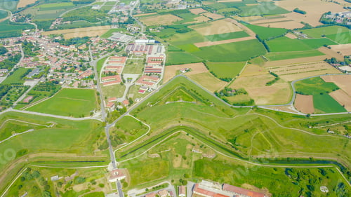 Preview: Palmanova, Udine, Italy. An Exemplary Fortification Project Of Its Time Was Laid Down In 1593