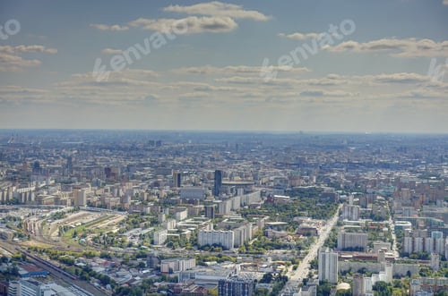 Preview: Moscow Cityscape From Above