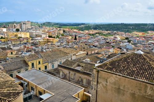 Preview: Panorama Of Noto Sicily Italy