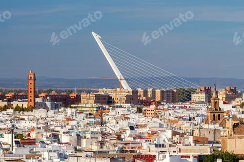 Preview: Seville. Aerial View Of The City.