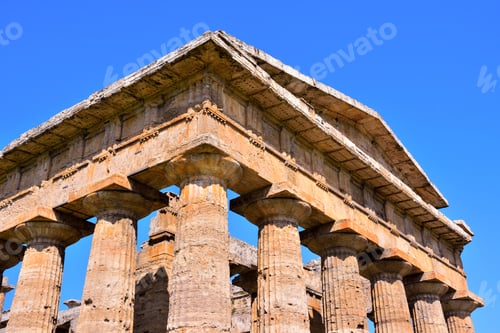 Preview: The Temple Of Neptune It Was Built In The Doric Order Around 460–450 Bc Paestum Italy