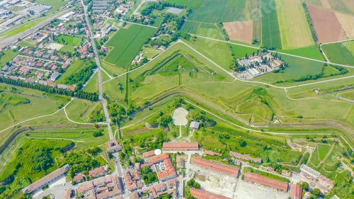 Preview: Palmanova, Udine, Italy. An Exemplary Fortification Project Of Its Time Was Laid Down In 1593
