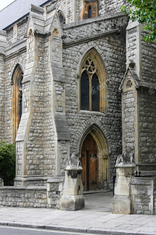 Preview: Local Christian Protestant Church In London Neighborhood