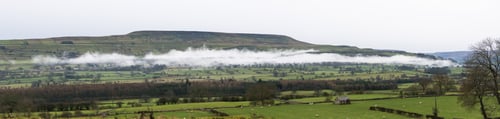 Preview: Low Cloud Over Wensleydale, Panorama