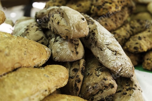 Preview: Toasted Whole Wheat Bread In Bakery, Food And Feed