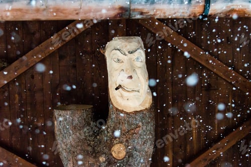 Preview: In The Village During Snowfall
