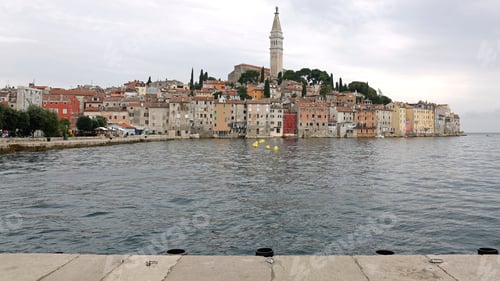 Preview: Rovinj Town In Croatia At Adriatic Sea