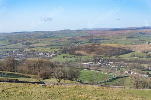 Preview: View Of Settle In North Yorkshire