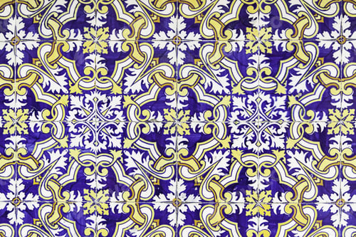 Preview: Typical Decorative Tiles, Antique Tiles Detail Lisbon, Art And Decoration