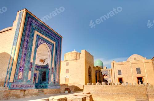 Preview: Shah-I-Zinda, Necropolis In Samarkand, Hdr Image