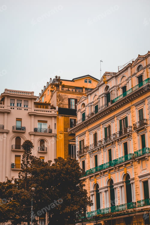 Preview: Residential Houses On A Foggy Day