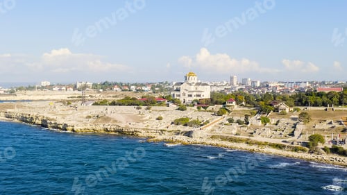 Preview: Sevastopol, Crimea. Vladimirsky Cathedral In Chersonesos. Chersonesus Tauric - Founded By The