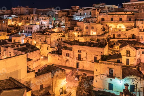 Preview: Sassi Di Matera At Night. European Capital Of Culture.