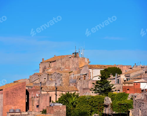 Preview: View Of The Historic Center Of Erice Sicily