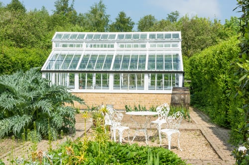 Preview: Victorian Greenhouse In A Garden