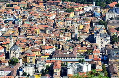 Preview: Aerial View Of Trento Italy