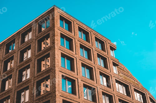 Preview: Brown And Modern Brick Office Complex At Hackescher Markt, Berlin
