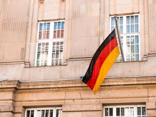 Preview: German Flag At Building