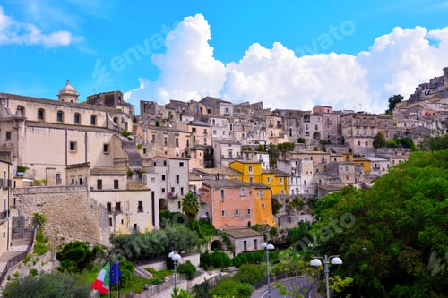 Preview: Panorama Of Ragusa Sicily Italy