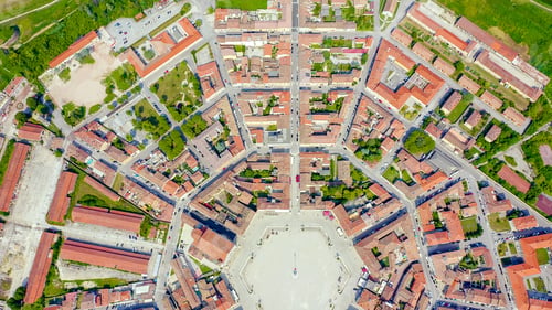Preview: Palmanova, Udine, Italy. An Exemplary Fortification Project Of Its Time Was Laid Down In 1593
