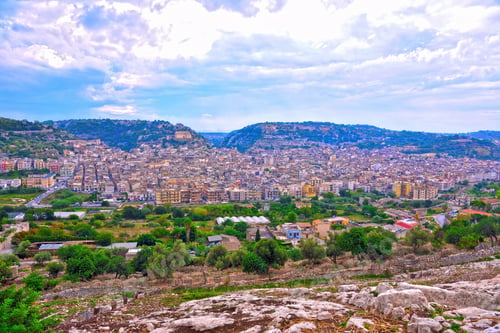Preview: Panorama Of Scicli, Sicily, Italy