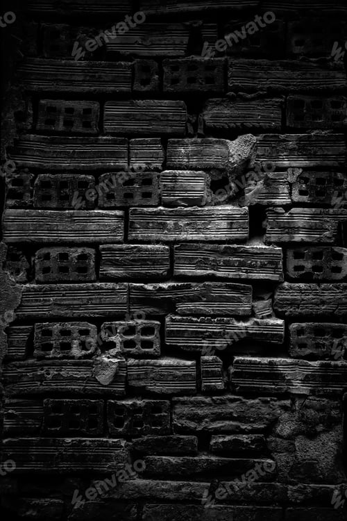 Preview: Old Brick Background, Detail Of Old Architecture