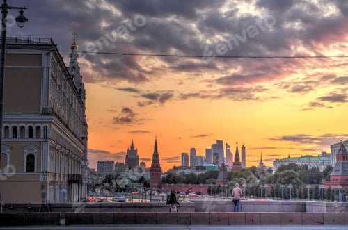 Preview: Twilight In Moscow, Russia
