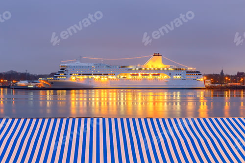 Preview: Riga. View Of The Seaport.