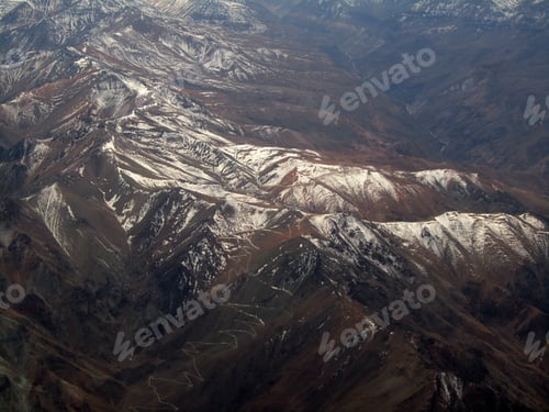 Preview: Andes Between Chile And Argentina, From Above