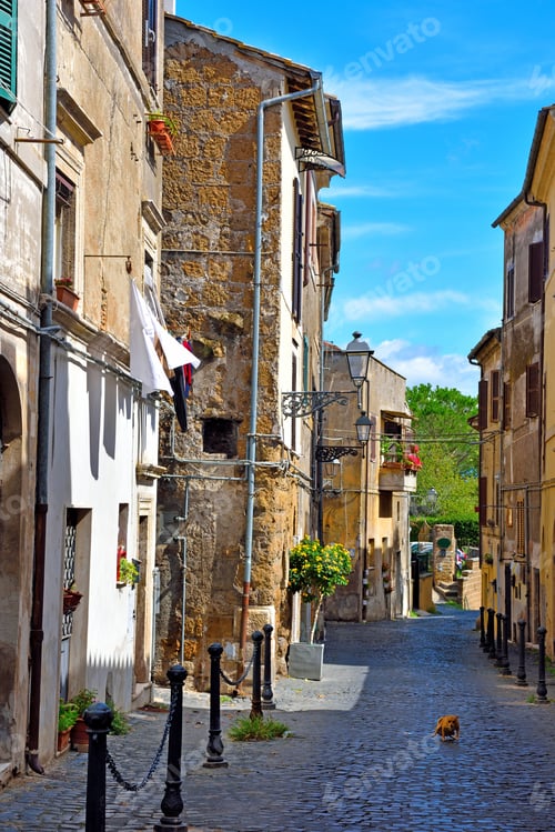Preview: View Of Civita Castellana. Lazio. Italy.