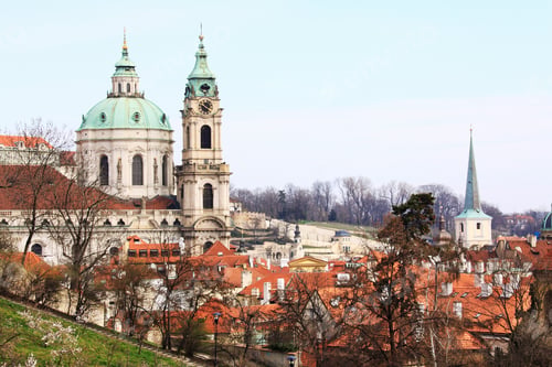 Preview: The Spring In Prague Â?? The View On Prague St. Nicholas' Cathedral