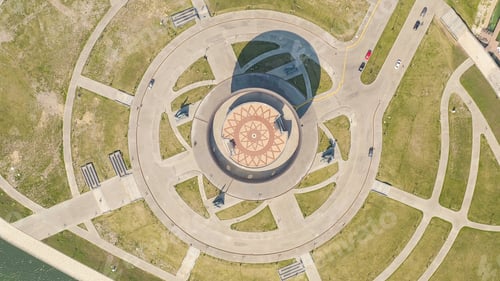 Preview: Kazan, Russia. Aerial View Of The Kazan Family Center (Wedding Palace), Aerial View