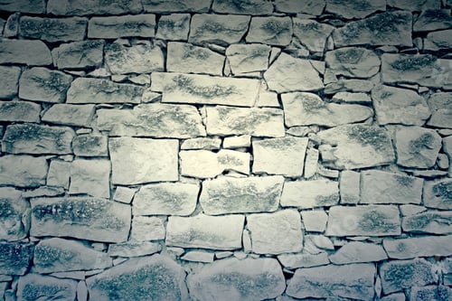 Preview: Gray Stone Wall In Urban Wall Construction