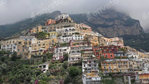 Preview: Picturesque Town Positano At Amalfi Coast Italy