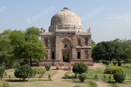 Preview: The Mausoleum Shish Gumbad. Park Lodi, Delhi