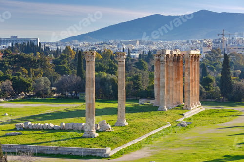 Preview: Athens. Temple Of Zeus.