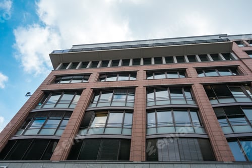 Preview: Modern And Brick Facaded Office Building