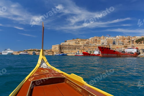 Preview: Valletta. The Old Harbor And Port.