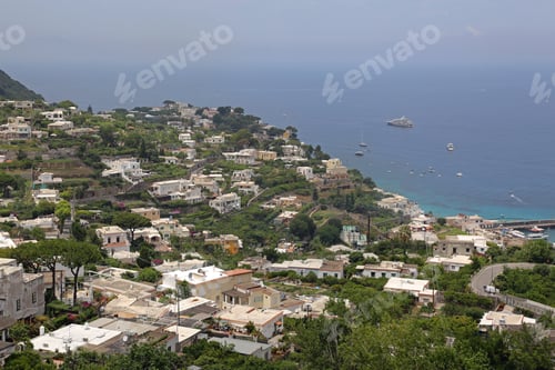 Preview: Capri View From Top Of Island Italy