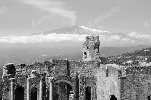 Preview: Greek Theater In Taormina Sicily Italy