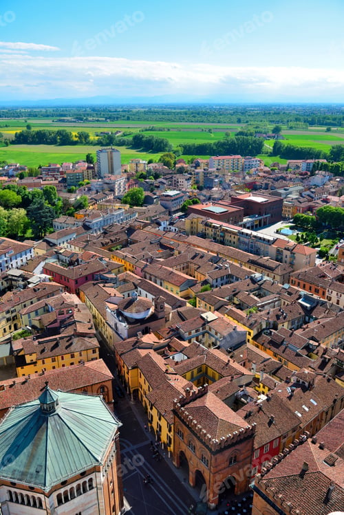 Preview: Cremona Panorama Taken From Torrazza