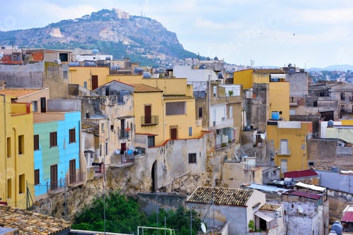 Preview: Panorama Of The Historic Center Of Sciacca Sicily Italy