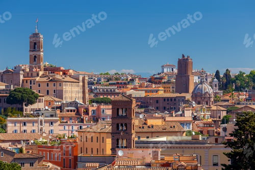 Preview: Rome. View Of The City From The Aventine Hill.