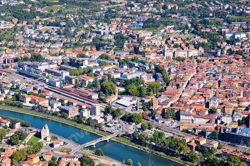 Preview: Aerial View Of Trento Italy