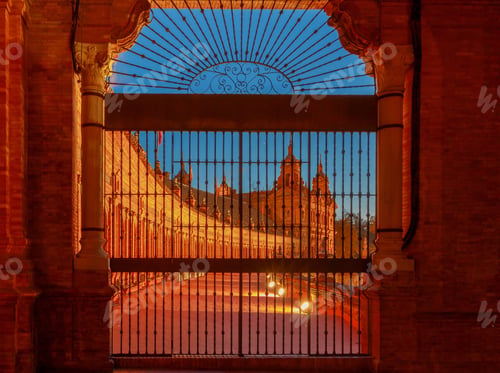 Preview: Seville. Spanish Square.
