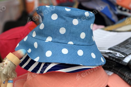 Preview: Panama Hat On Counter In The Market