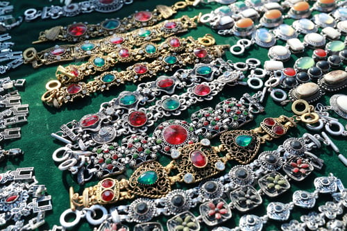 Preview: Old Jewellery In Swap Meet, Tbilisi, Georgia