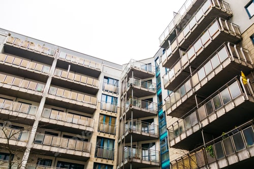 Preview: Big Balcony On Apartment Backyard