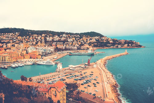 Preview: Industrial Port Of Nice With A Big Parking Spot In The Front